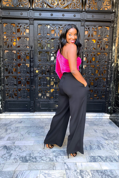 Black Montego Bay Trousers Safiya Jihan